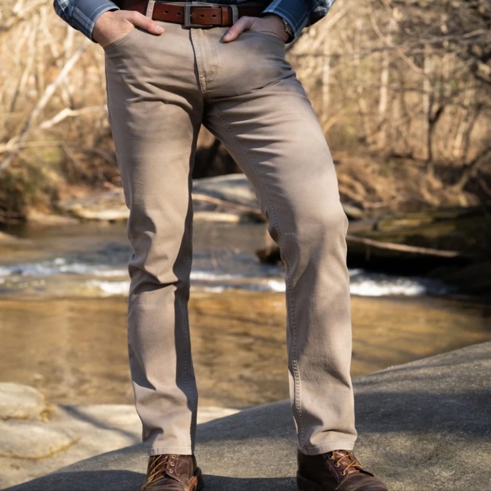 Men's Fish Hippie stone grey pants